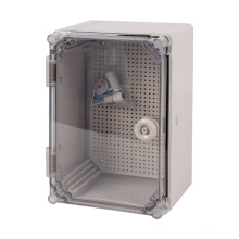 SAIP/SAIPWELL 400*300*160 mm Monte de pared de precio barato pequeñas cajas de plástico transparente con tapas